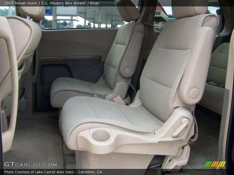 Majestic Blue Metallic / Beige 2007 Nissan Quest 3.5 S