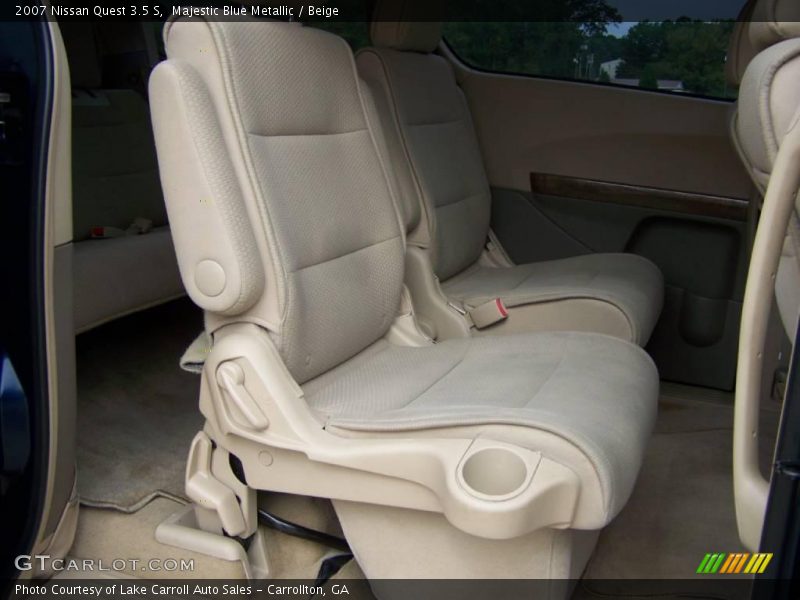 Majestic Blue Metallic / Beige 2007 Nissan Quest 3.5 S