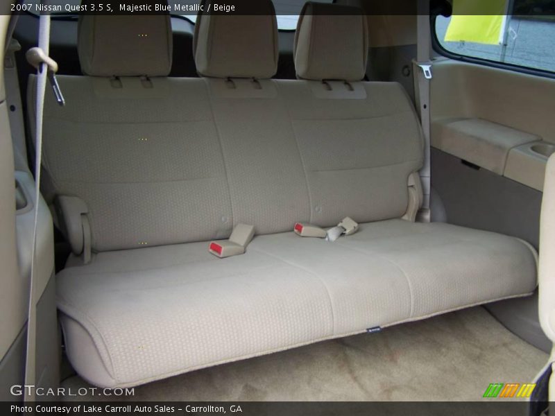 Majestic Blue Metallic / Beige 2007 Nissan Quest 3.5 S