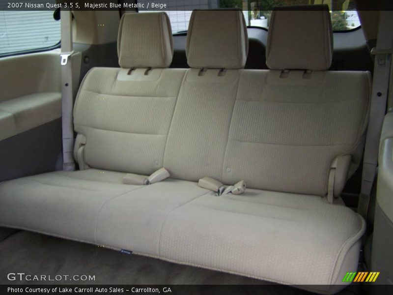 Majestic Blue Metallic / Beige 2007 Nissan Quest 3.5 S