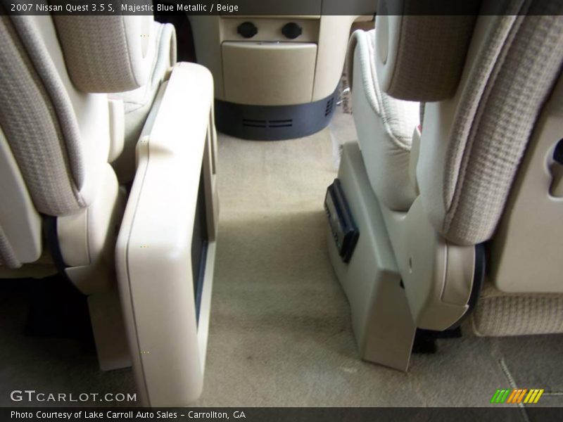 Majestic Blue Metallic / Beige 2007 Nissan Quest 3.5 S