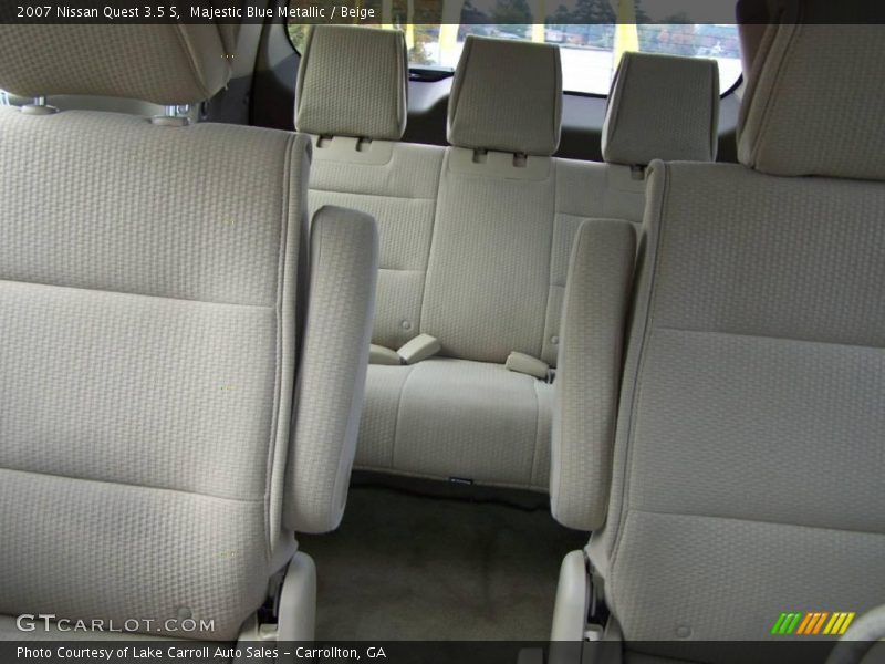 Majestic Blue Metallic / Beige 2007 Nissan Quest 3.5 S