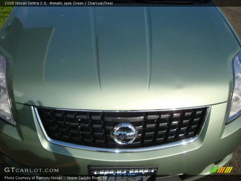 Metallic Jade Green / Charcoal/Steel 2008 Nissan Sentra 2.0