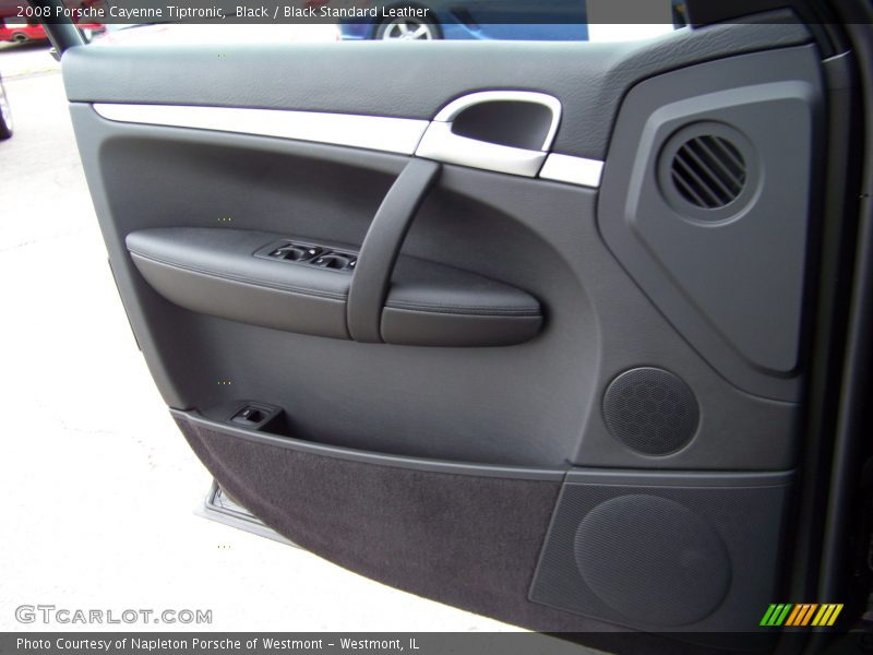 Black / Black Standard Leather 2008 Porsche Cayenne Tiptronic