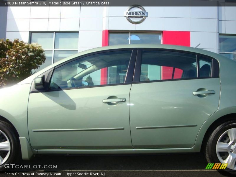 Metallic Jade Green / Charcoal/Steel 2008 Nissan Sentra 2.0
