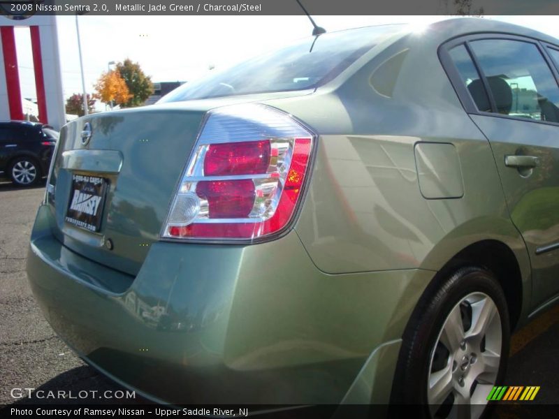 Metallic Jade Green / Charcoal/Steel 2008 Nissan Sentra 2.0