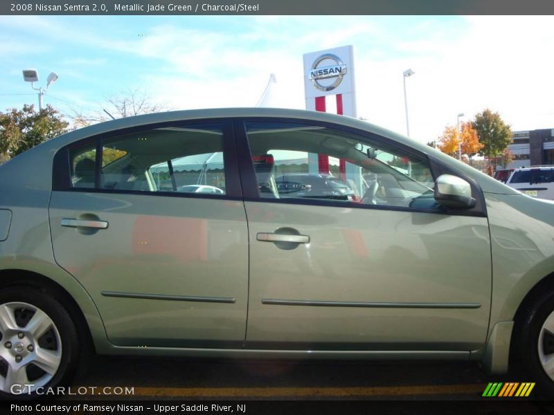 Metallic Jade Green / Charcoal/Steel 2008 Nissan Sentra 2.0