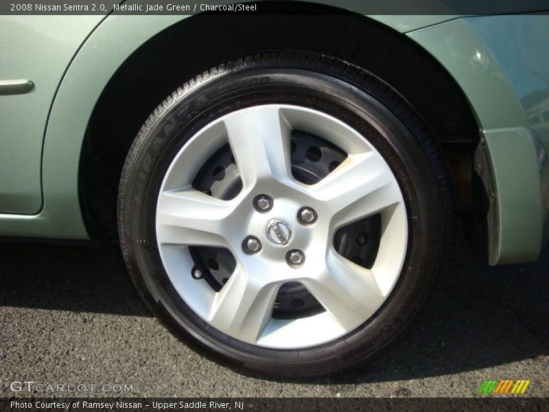 Metallic Jade Green / Charcoal/Steel 2008 Nissan Sentra 2.0