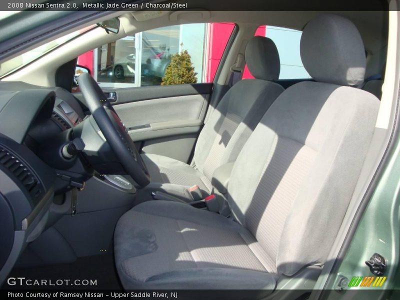 Metallic Jade Green / Charcoal/Steel 2008 Nissan Sentra 2.0