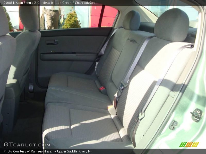 Metallic Jade Green / Charcoal/Steel 2008 Nissan Sentra 2.0