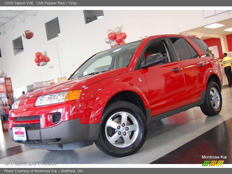 Chili Pepper Red / Gray 2005 Saturn VUE