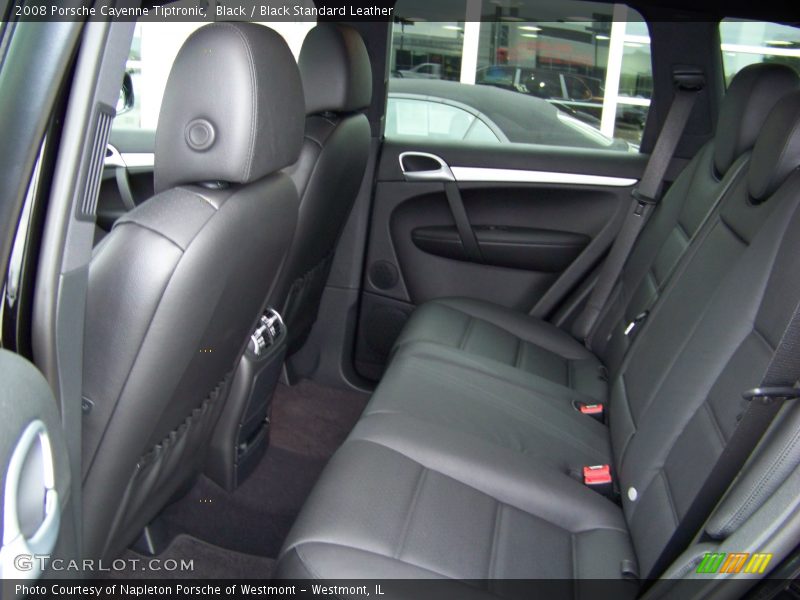 Black / Black Standard Leather 2008 Porsche Cayenne Tiptronic