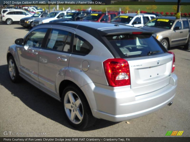 Bright Silver Metallic / Pastel Slate Gray 2007 Dodge Caliber R/T AWD