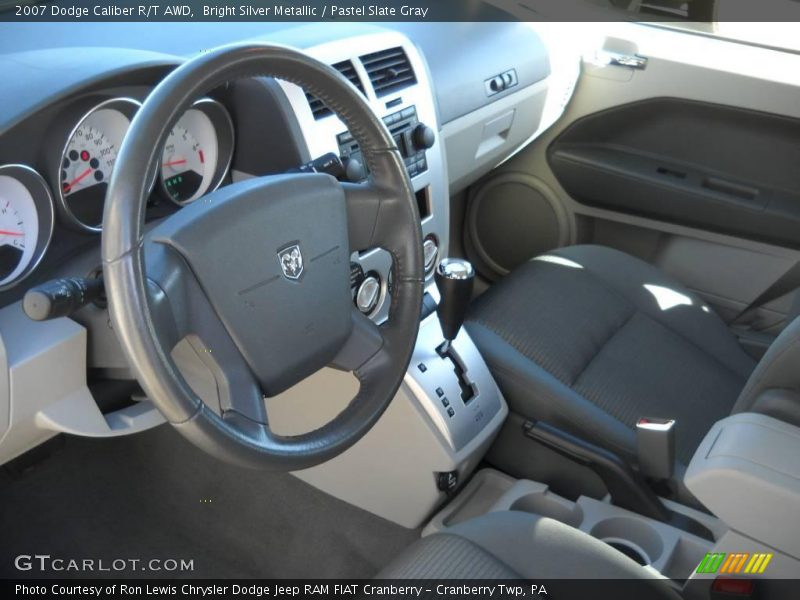 Bright Silver Metallic / Pastel Slate Gray 2007 Dodge Caliber R/T AWD