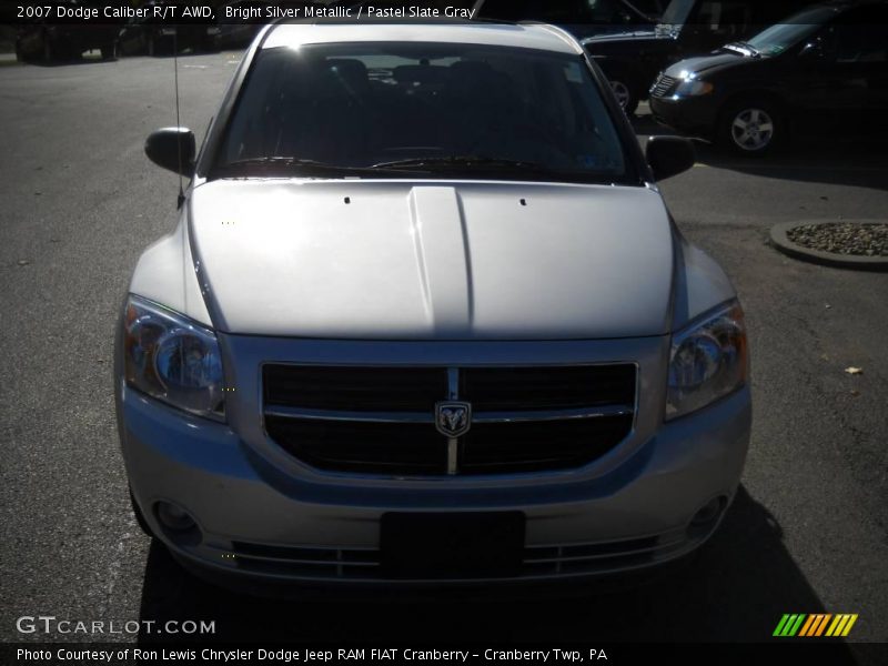 Bright Silver Metallic / Pastel Slate Gray 2007 Dodge Caliber R/T AWD