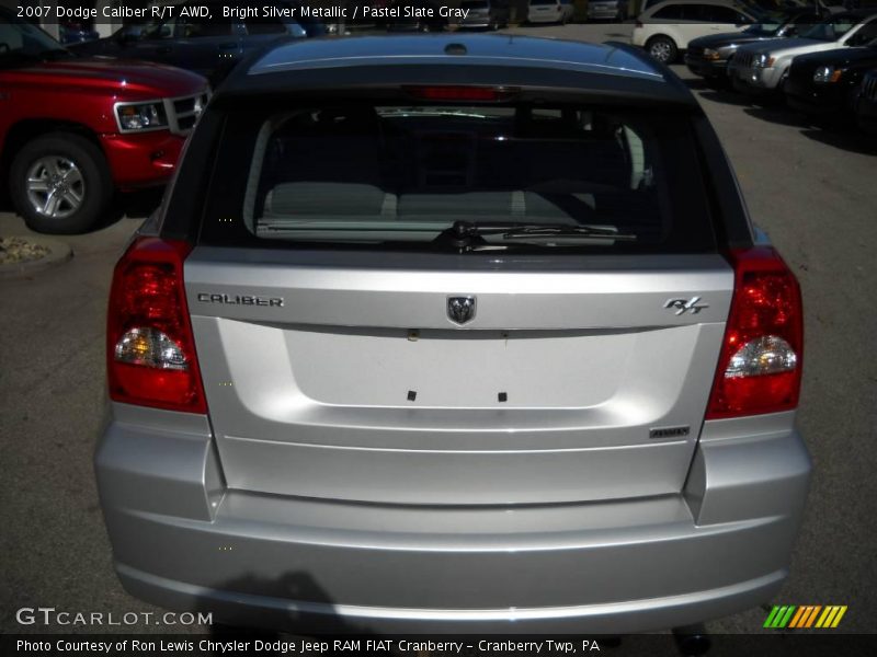 Bright Silver Metallic / Pastel Slate Gray 2007 Dodge Caliber R/T AWD