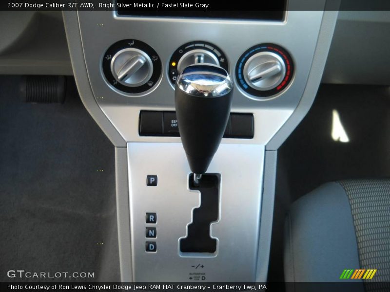 Bright Silver Metallic / Pastel Slate Gray 2007 Dodge Caliber R/T AWD