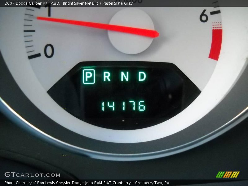 Bright Silver Metallic / Pastel Slate Gray 2007 Dodge Caliber R/T AWD