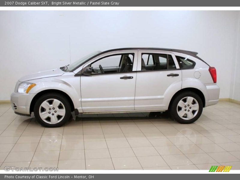 Bright Silver Metallic / Pastel Slate Gray 2007 Dodge Caliber SXT
