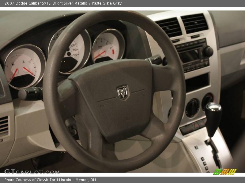 Bright Silver Metallic / Pastel Slate Gray 2007 Dodge Caliber SXT