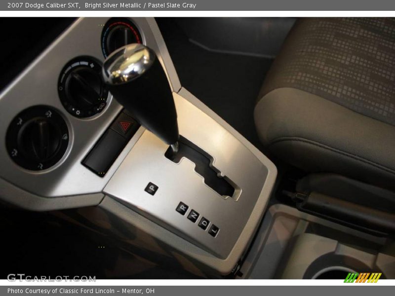 Bright Silver Metallic / Pastel Slate Gray 2007 Dodge Caliber SXT