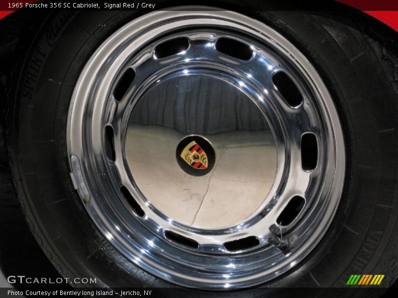 Signal Red / Grey 1965 Porsche 356 SC Cabriolet