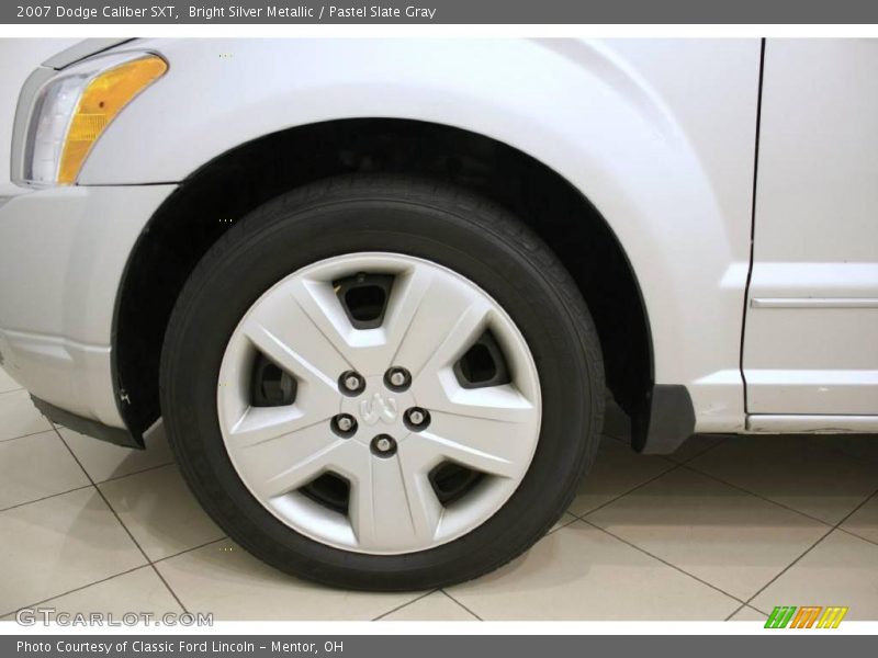 Bright Silver Metallic / Pastel Slate Gray 2007 Dodge Caliber SXT