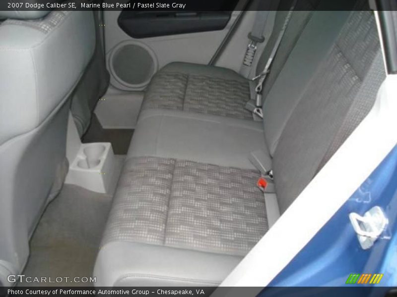 Marine Blue Pearl / Pastel Slate Gray 2007 Dodge Caliber SE