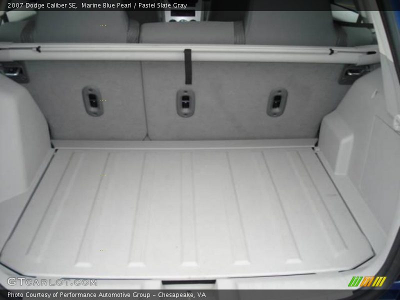 Marine Blue Pearl / Pastel Slate Gray 2007 Dodge Caliber SE