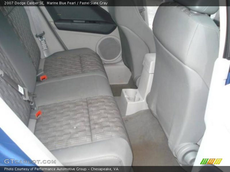 Marine Blue Pearl / Pastel Slate Gray 2007 Dodge Caliber SE