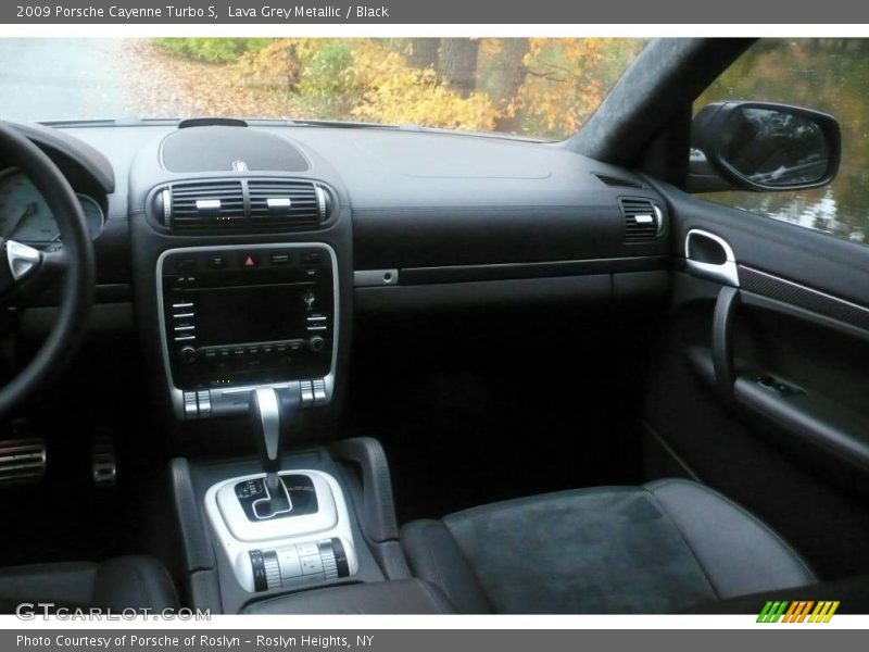 Lava Grey Metallic / Black 2009 Porsche Cayenne Turbo S