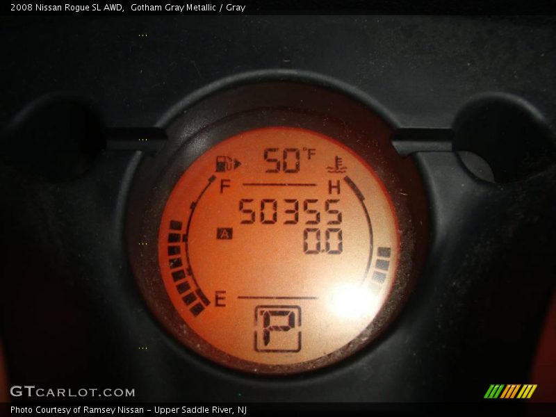 Gotham Gray Metallic / Gray 2008 Nissan Rogue SL AWD