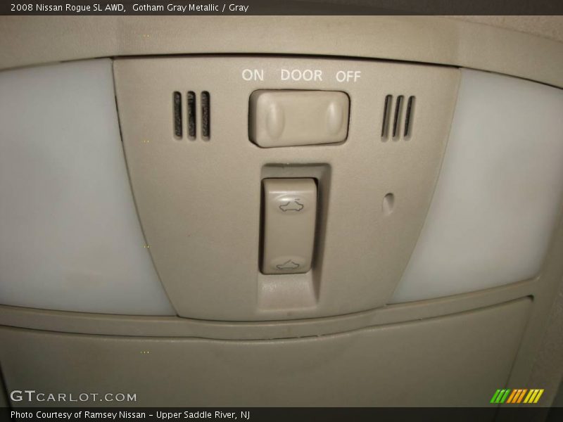 Gotham Gray Metallic / Gray 2008 Nissan Rogue SL AWD