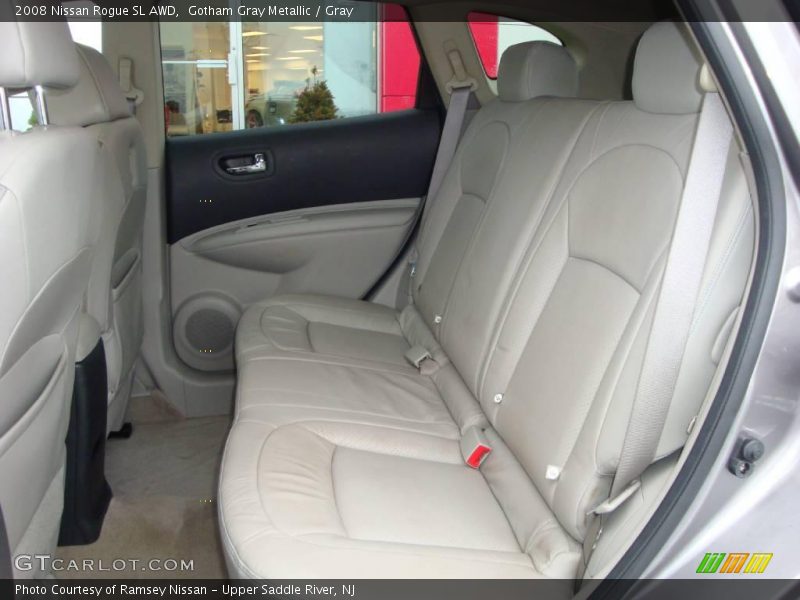 Gotham Gray Metallic / Gray 2008 Nissan Rogue SL AWD