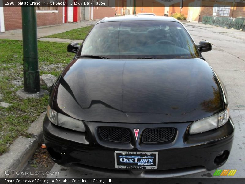 Black / Dark Taupe 1998 Pontiac Grand Prix GT Sedan