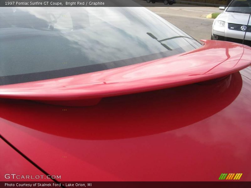Bright Red / Graphite 1997 Pontiac Sunfire GT Coupe