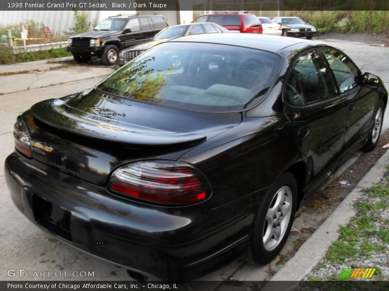 Black / Dark Taupe 1998 Pontiac Grand Prix GT Sedan