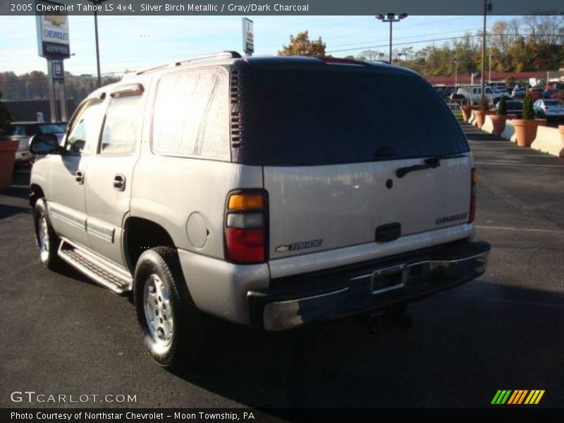 Silver Birch Metallic / Gray/Dark Charcoal 2005 Chevrolet Tahoe LS 4x4
