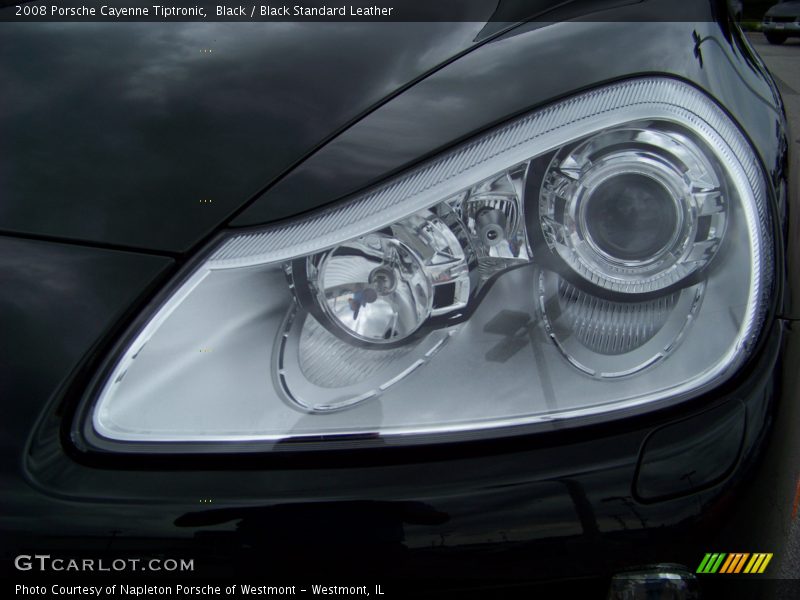 Black / Black Standard Leather 2008 Porsche Cayenne Tiptronic