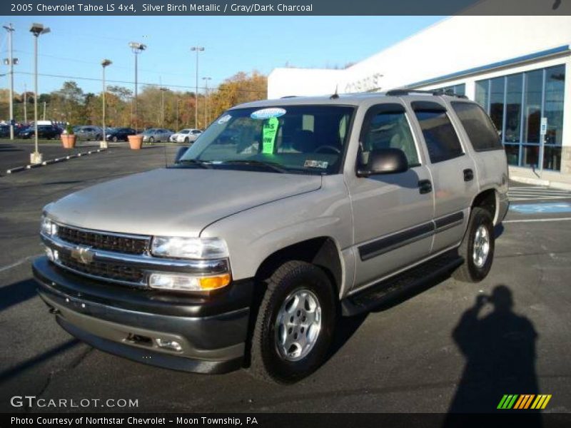 Silver Birch Metallic / Gray/Dark Charcoal 2005 Chevrolet Tahoe LS 4x4