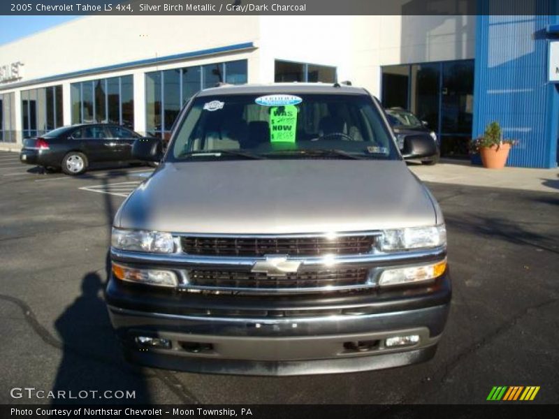 Silver Birch Metallic / Gray/Dark Charcoal 2005 Chevrolet Tahoe LS 4x4