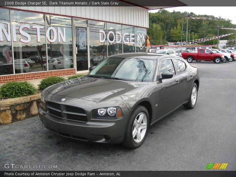 Dark Titanium Metallic / Dark Slate Gray 2008 Dodge Charger SE