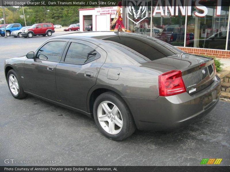 Dark Titanium Metallic / Dark Slate Gray 2008 Dodge Charger SE