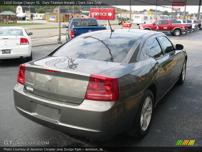 Dark Titanium Metallic / Dark Slate Gray 2008 Dodge Charger SE
