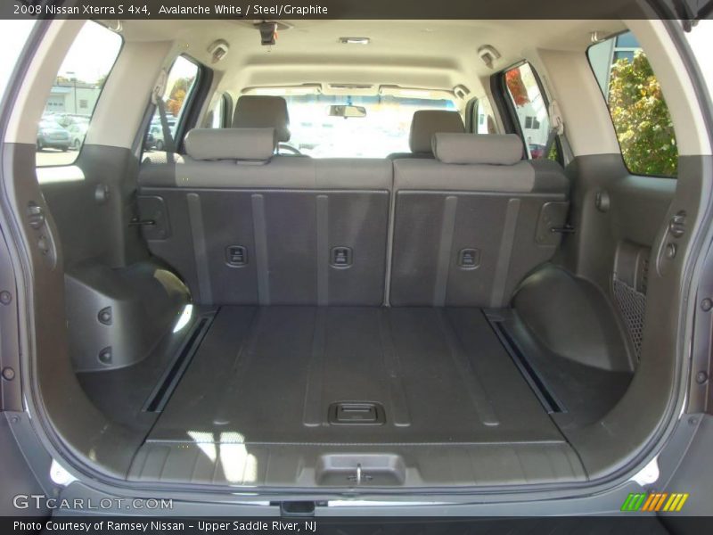 Avalanche White / Steel/Graphite 2008 Nissan Xterra S 4x4