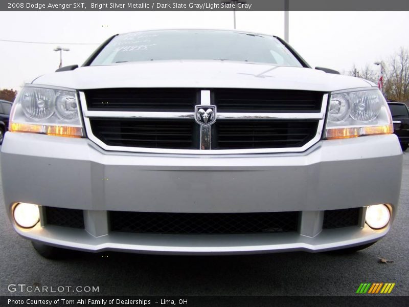 Bright Silver Metallic / Dark Slate Gray/Light Slate Gray 2008 Dodge Avenger SXT