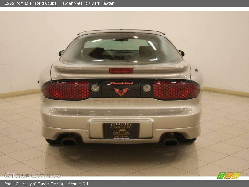 Pewter Metallic / Dark Pewter 1999 Pontiac Firebird Coupe