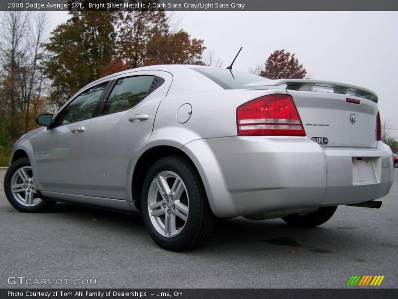 Bright Silver Metallic / Dark Slate Gray/Light Slate Gray 2008 Dodge Avenger SXT