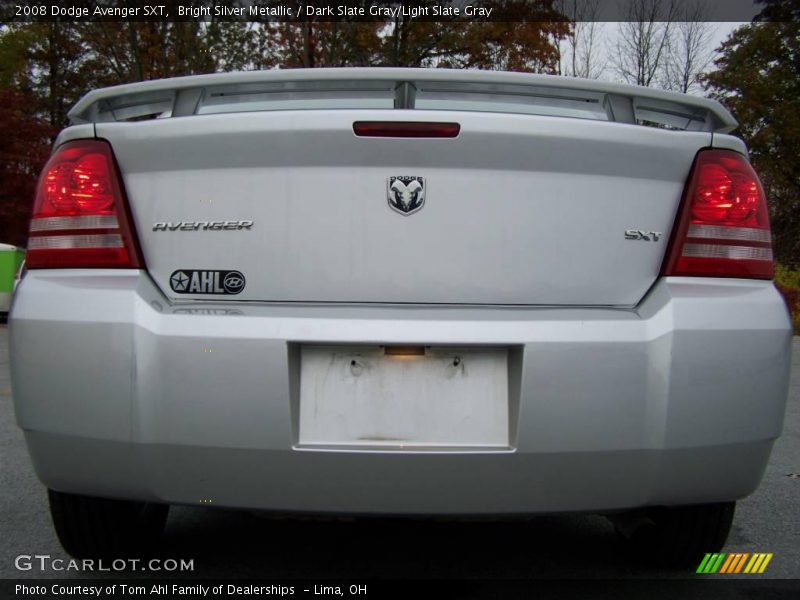 Bright Silver Metallic / Dark Slate Gray/Light Slate Gray 2008 Dodge Avenger SXT