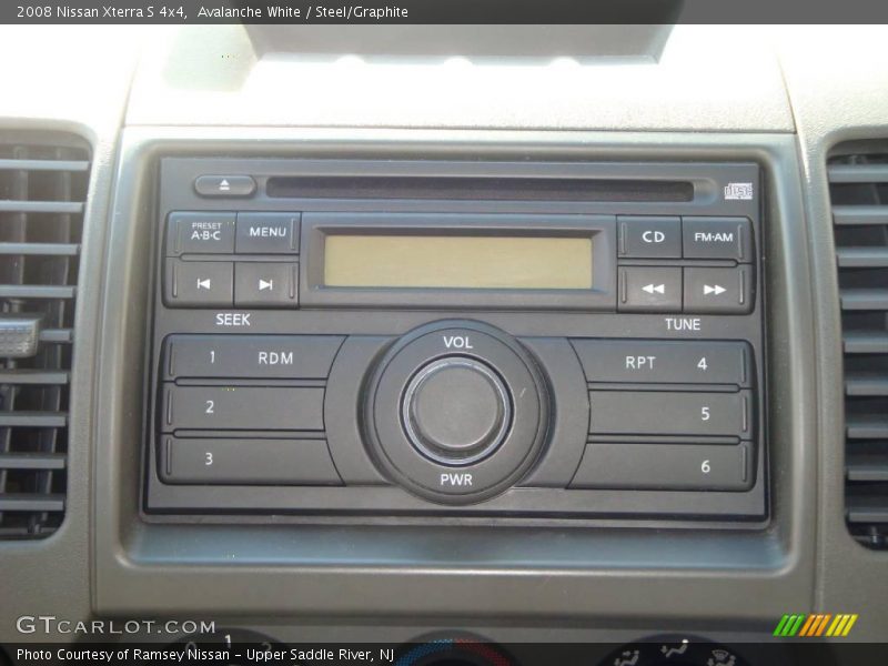 Avalanche White / Steel/Graphite 2008 Nissan Xterra S 4x4